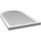 Ekena Millwork Round Top Surface Mount PVC Gable Vent w/ 2"W x 2"P Brickmould Sill Frame, 24"W x 40"H GVPRT24X4003SN - alternate 4